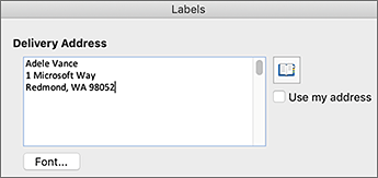 avery label program for mac